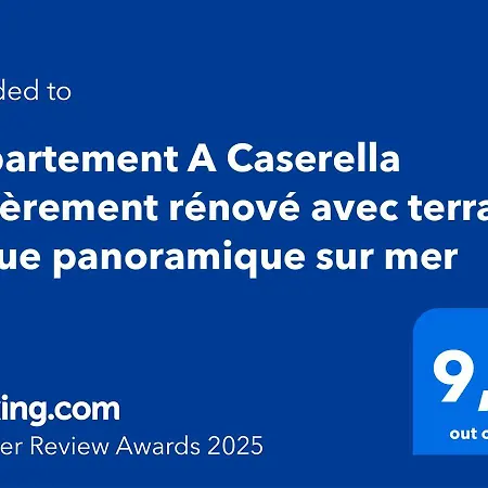 A Caserella Entièrement Rénové Avec Terrasse Et Vue Panoramique Sur Appartamento