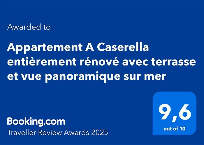 A Caserella Entierement Renove Avec Terrasse Et Vue Panoramique Sur Lägenhet